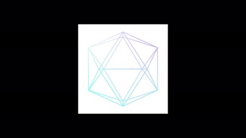 Radar Collection: Rotating hexagonal graphic animation in a loop
