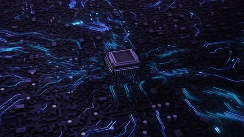 Processeurs informatiques avancés, carte de circuit imprimé, processeur, connexion de transmission de données volumineuses