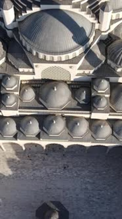 Vue aérienne de la mosquée Camlica d'Istanbul