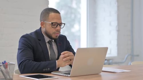 Busy Business People Doing Paperwork in Office