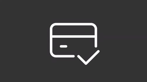 Animated Access White Line Ui Icon