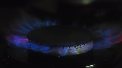 Gasflamme 4k
