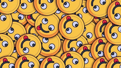 Smileys Icons Loop Animation