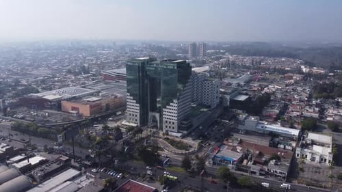 Foto aérea de un edificio