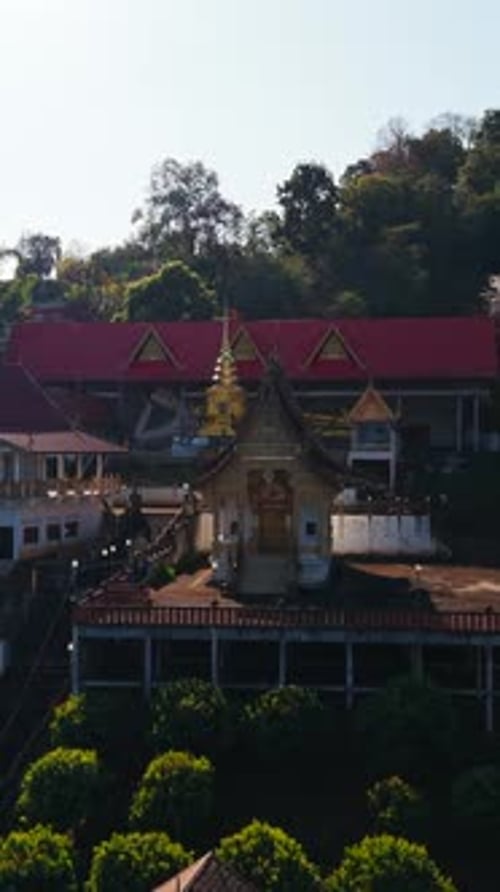 Wat Pong Yaeng Nok an Abandoned Buddhist Temple Nestled in the Serene Landscape of Northern Thailand