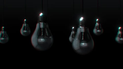 Hanging Light Bulbs 4