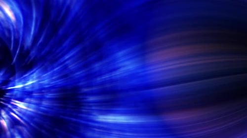 Dynamic Abstract Blue Energy Light Streaks Motion Background