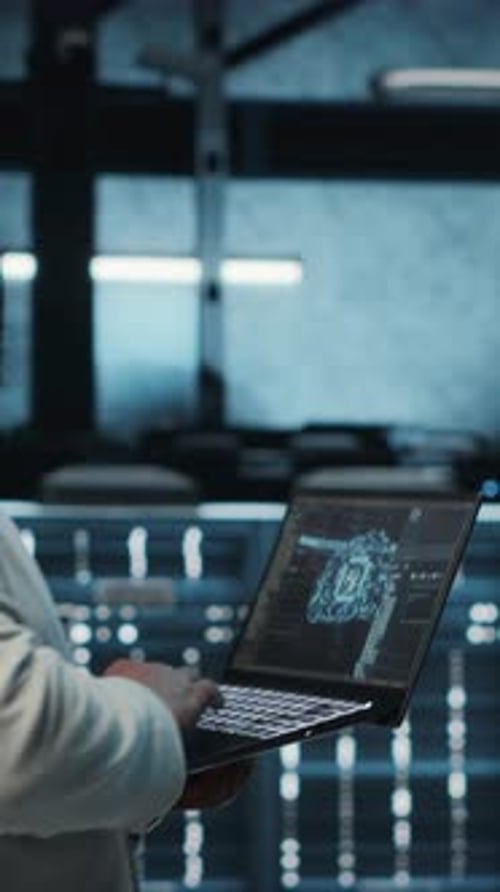 Vertical Video Programmer in Data Center Using Laptop Employing AI Machine Learning Models