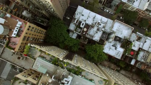 Cityscape of Urban Metropolis Skyline Buildings