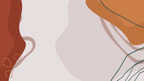 Abstract Fall Organic Shapes Background