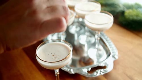 Making Eggnog