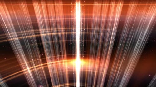 Ray Of Light Flashing Space Animation