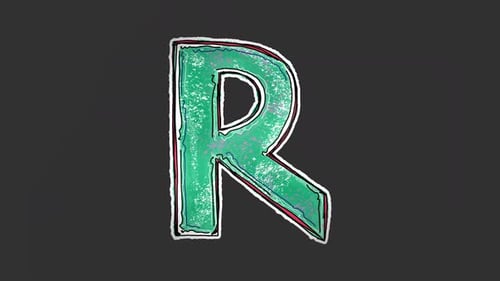 Sketch Peeling Letter Reveal Animation