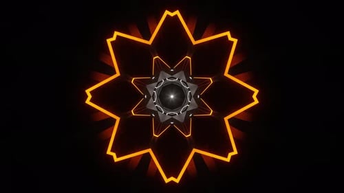 Hypnotic Star Glow Background