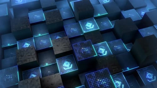 Dark Digital Cube Arrays