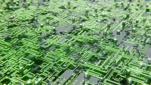 Advanced Microchip Connecting with a Motherboard