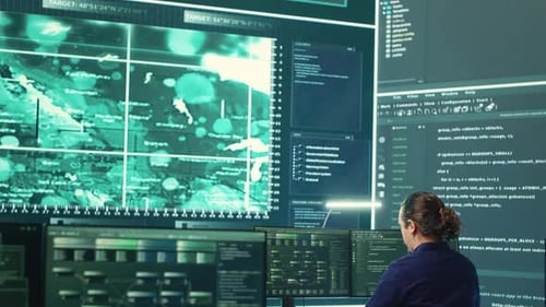 Hackers Group Working on Governmental Cyber Surveillance in High Tech Office