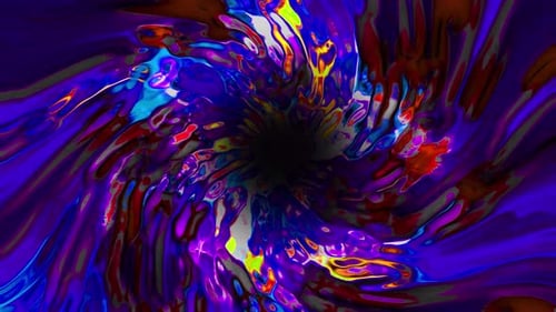Fond tourbillonnant lumineux et coloré | 4K