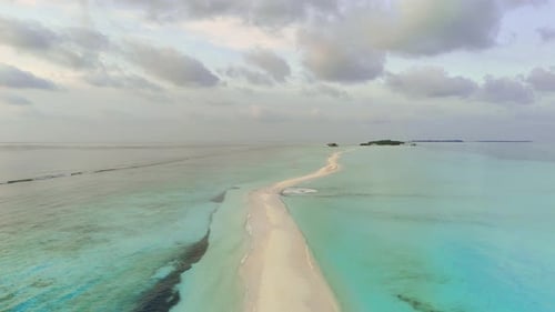 The famous sandbank of Dhigurah in the Maldives