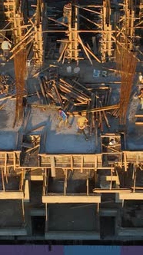 Vertical Video Seaside Homes Rise Along Mediterranean