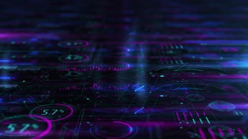 Movement Of Abstract Data In Virtual Space