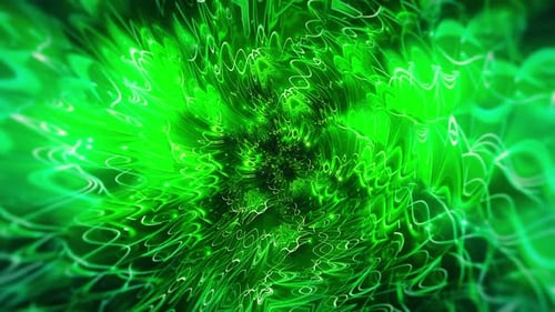 Green Swirl Magic Matter