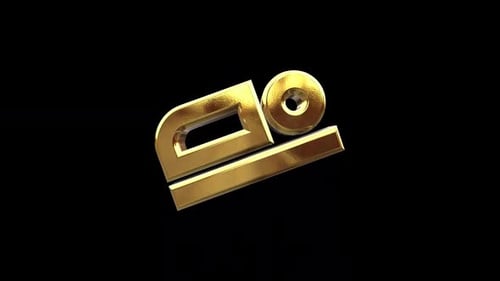 Shiny Gold 3D Logo Rotation Reveal