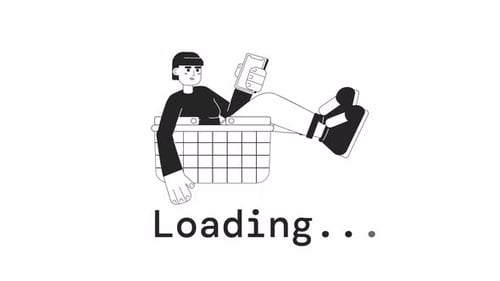 Animated Bw Online Buyer Loader