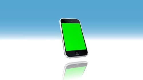 Abstract 4k Cell Phone Green Screen Motion Background