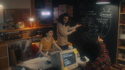 Team Of IT Specialists Brainstorming