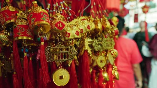 Chinese New Year Decorations Chinese New Year Chinatown Bangkok Preparation for the Holiday