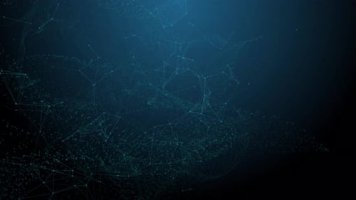 Abstract Digital Plexus Network Lines Background Animation