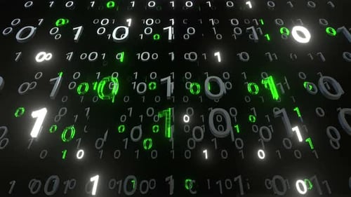 Digital Binary Hologram 02 Hd