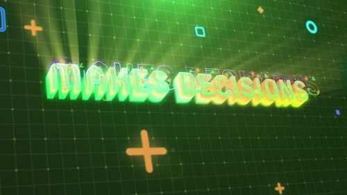 Digital Futuristic Text Glitch Reveal