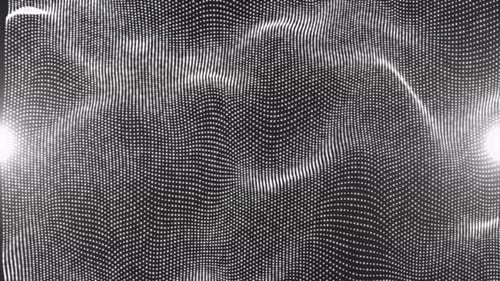Abstract Background and Line Waving Particles. 4084