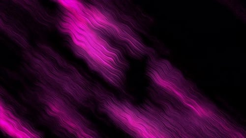 Abstract Fluid Pink Wavy Lines Motion Background