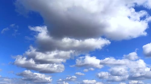 Blue Cloudy Sky Background