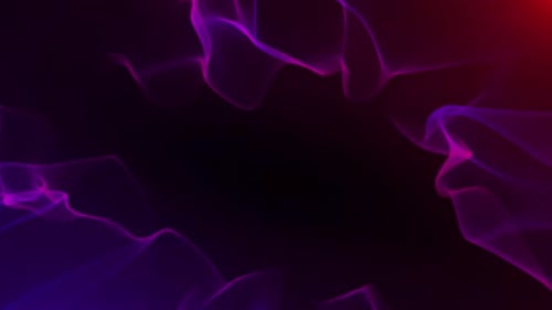 Abstract Fluid Glowing Lines Background Loop
