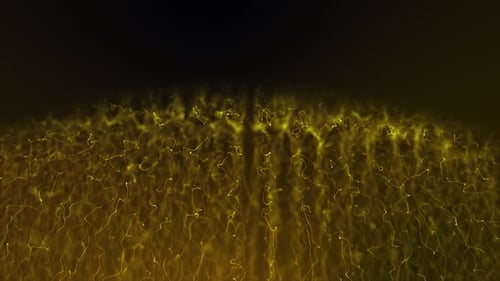 Abstract Golden Particle Wave Dynamic Background