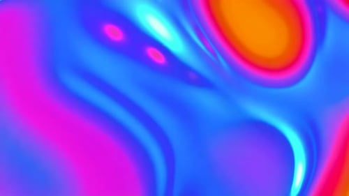 Vibrant Fluid Gradient Abstract Motion Background Loop