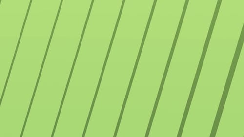 Yum Collection: A green background with a left to right wave motion effects
