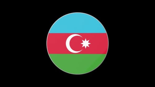 Drapeau emblématique de l'Azerbaïdjan