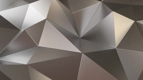 Silver Triangels Background