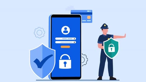 Smartphone Data Security with Guard Animation