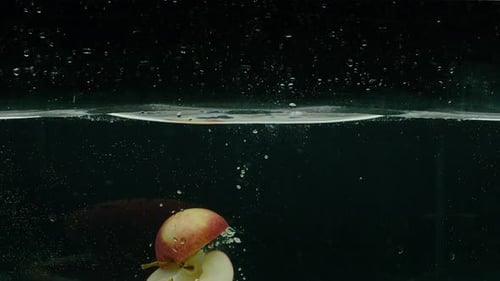 Apple Plunges Into Water Slow Motion Prores 422 Bmpcc4k
