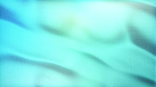Waving Turquoise flag