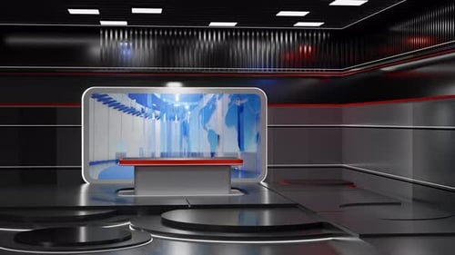Neues virtuelles 3D-Fernsehstudio BS