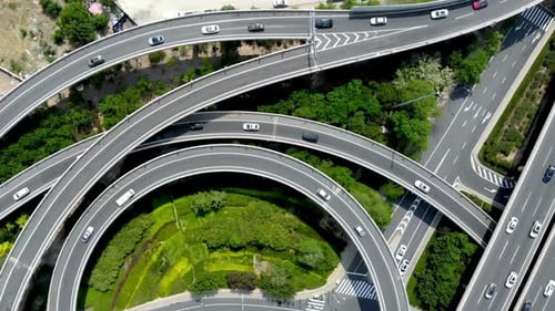 Road Intersection in China