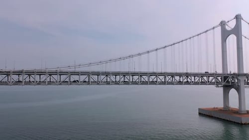 Luftaufnahme der Stadt Busan, Südkorea