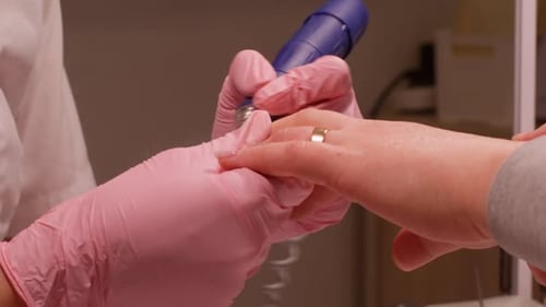 Handschuhe zur Pflege von Nägeln und Fingernägeln für Elektrogeräte